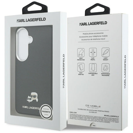 Husa de protectie Karl Lagerfeld compatibil cu Samsung Galaxy S26, Negru