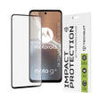 Folie de protectie Techsuit 111D Full Cover / Full Glue Glass compatibil cu Motorola Moto G32, Negru