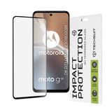 Folie de protectie Techsuit 111D Full Cover / Full Glue Glass compatibil cu Motorola Moto G32, Negru