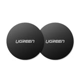 Suport Ugreen (set de 2) Metal Plate LP123 (30836), Rounded Shape, Negru