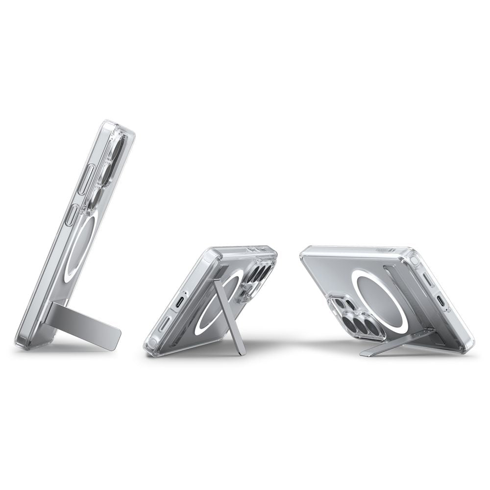Husa de protectie Spigen Ultra Hybrid S MagSafe (ACS11032) compatibil cu Samsung Galaxy S26 Ultra, Transparent White