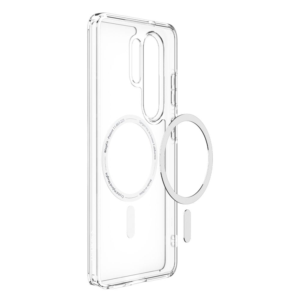 Husa de protectie Spigen Ultra Hybrid MagSafe (ACS10679) compatibil cu Samsung Galaxy S26 Ultra, Transparent White