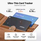 Gadget Ugreen Smart Tracker CM817 (45298), Apple Find My (iOS Only), BT 5.0, IP68, Ultra-Thin, 80 dB, 12-Month Battery, Negru
