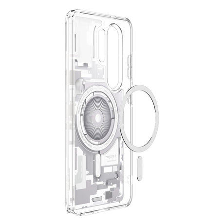 Husa de protectie Spigen Ultra Hybrid MagSafe (ACS10683) compatibil cu Samsung Galaxy S26 Ultra, Zero One White