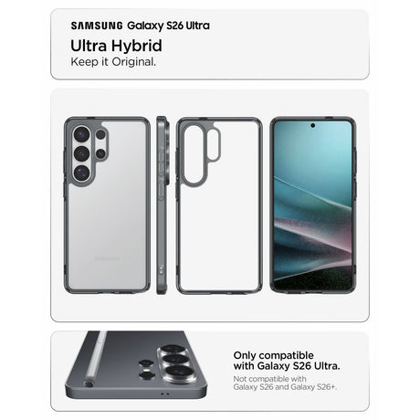 Husa de protectie Spigen Ultra Hybrid (ACS10678) compatibil cu Samsung Galaxy S26 Ultra, Space Crystal
