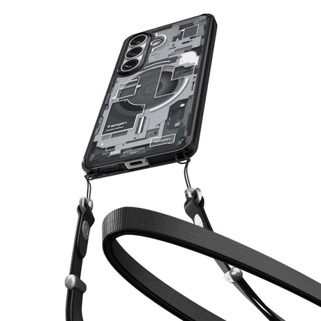 Husa de protectie Spigen Ultra Hybrid MagSafe (ACS10711) compatibil cu Samsung Galaxy S26 Plus, Zero One Black