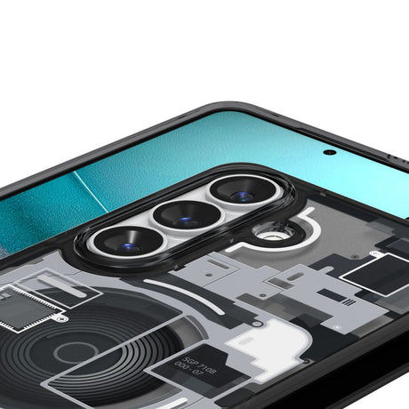 Husa de protectie Spigen Ultra Hybrid MagSafe (ACS10711) compatibil cu Samsung Galaxy S26 Plus, Zero One Black