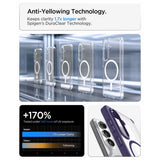 Husa de protectie Spigen Ultra Hybrid MagSafe (ACS11214) compatibil cu Samsung Galaxy S26 Plus, Mov Inchis
