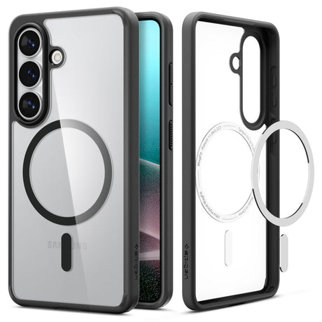 Husa de protectie Spigen Ultra Hybrid MagSafe (ACS10735) compatibil cu Samsung Galaxy S26, Negru Mat
