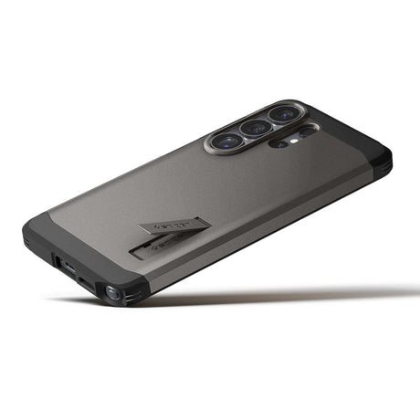 Husa de protectie Spigen Tough Armor MagSafe (ACS10685) compatibil cu Samsung Galaxy S26 Ultra, Gunmetal