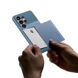 Husa de protectie Spigen Slim Armor CS (ACS11225) compatibil cu Samsung Galaxy S26 Ultra, Albastru Deschis