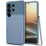 Husa de protectie Spigen Slim Armor CS (ACS11225) compatibil cu Samsung Galaxy S26 Ultra, Albastru Deschis