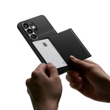 Husa de protectie Spigen Slim Armor CS (ACS11036) compatibil cu Samsung Galaxy S26 Ultra, Negru