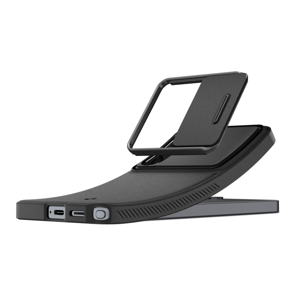Husa de protectie Spigen Optik Armor (ACS10687) compatibil cu Samsung Galaxy S26 Ultra, Negru