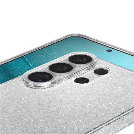 Husa de protectie Spigen Liquid Crystal Glitter (ACS10673) compatibil cu Samsung Galaxy S26 Ultra, Crystal Quartz