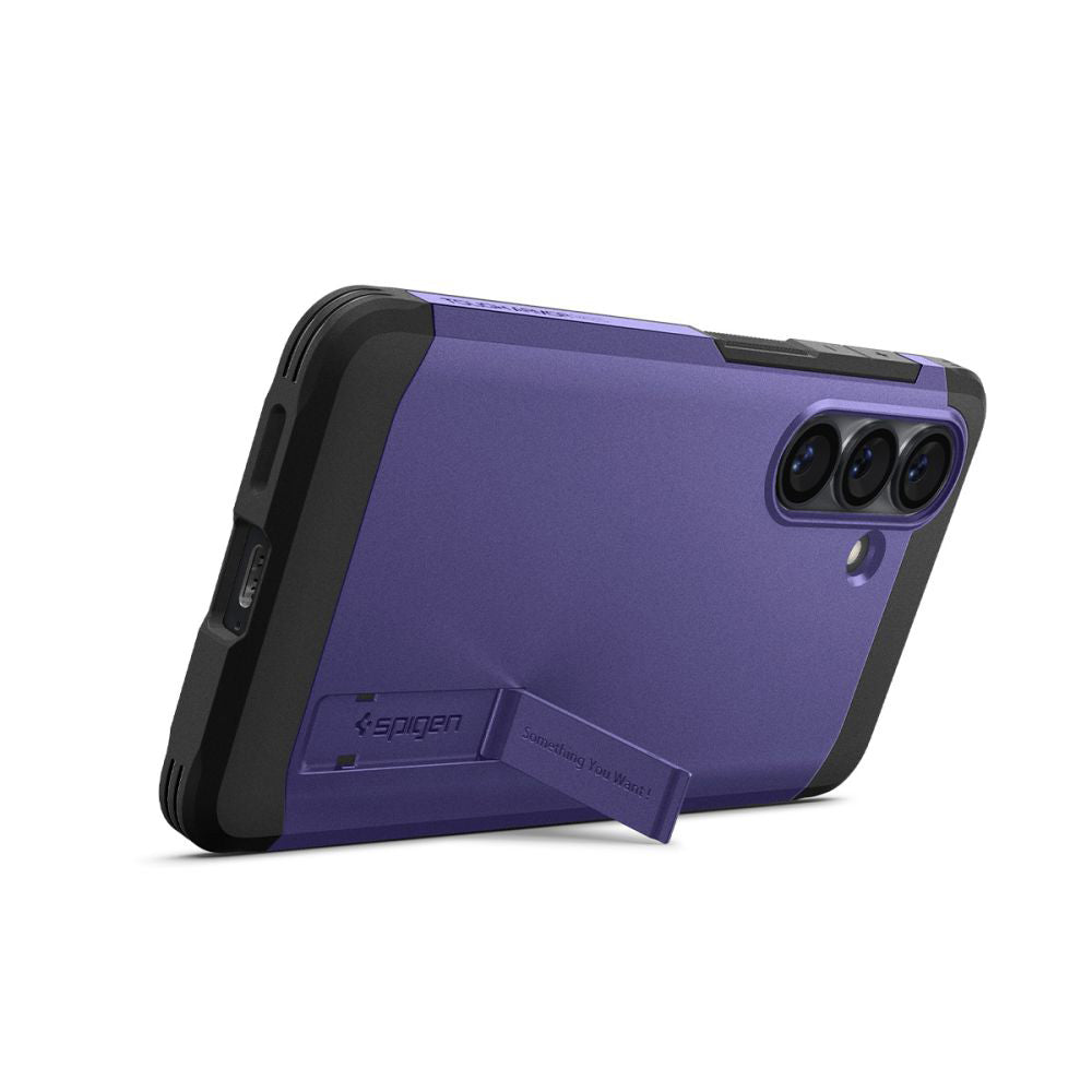 Husa de protectie Spigen Tough Armor MagSafe (ACS11221) compatibil cu Samsung Galaxy S26, Ash Violet