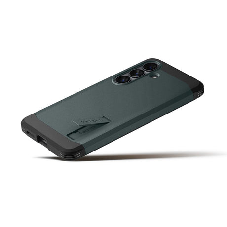 Husa de protectie Spigen Tough Armor MagSafe (ACS10740) compatibil cu Samsung Galaxy S26, Abyss Green