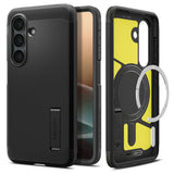 Husa de protectie Spigen Tough Armor MagSafe (ACS10738) compatibil cu Samsung Galaxy S26, Negru