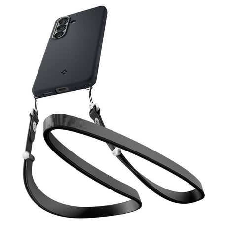 Husa de protectie Spigen Caseology Nano Pop MagSafe (ACS11066) compatibil cu Samsung Galaxy S26, Negru Sesame