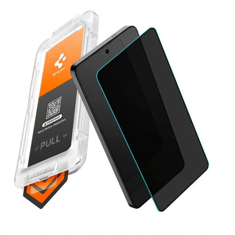 Folie de protectie Spigen Glas.tR EZ-FIT Pro HD (AGL11087) compatibil cu Samsung Galaxy S26 Plus, Privacy