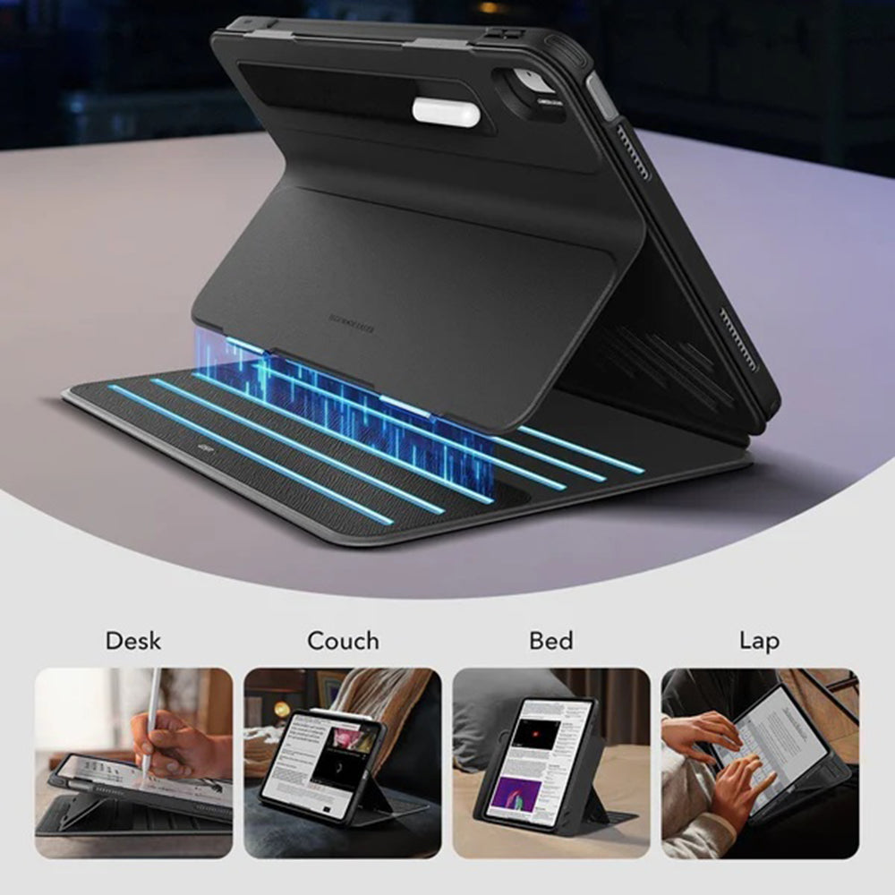 Husa de protectie tableta ESR Shift Magnetic compatibil cu iPad 10 (2022) 10.9 / 11 (2025) / 12 (2026), Albastru