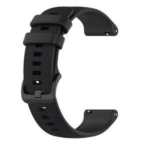 Curea smartwatch Techsuit Watchband 22mm (W006) compatibil cu Samsung Galaxy Watch (46mm)/Watch 3/Gear S3, Huawei Watch GT/GT 2/GT 3 (46mm), Negru
