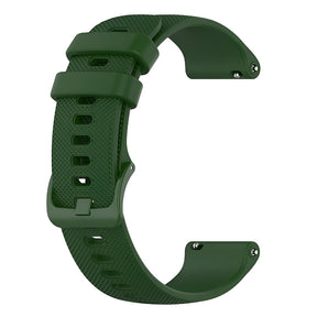 Curea smartwatch Techsuit Watchband 22mm (W006) compatibil cu Samsung Galaxy Watch (46mm)/Watch 3/Gear S3, Huawei Watch GT/GT 2/GT 3 (46mm), Verde