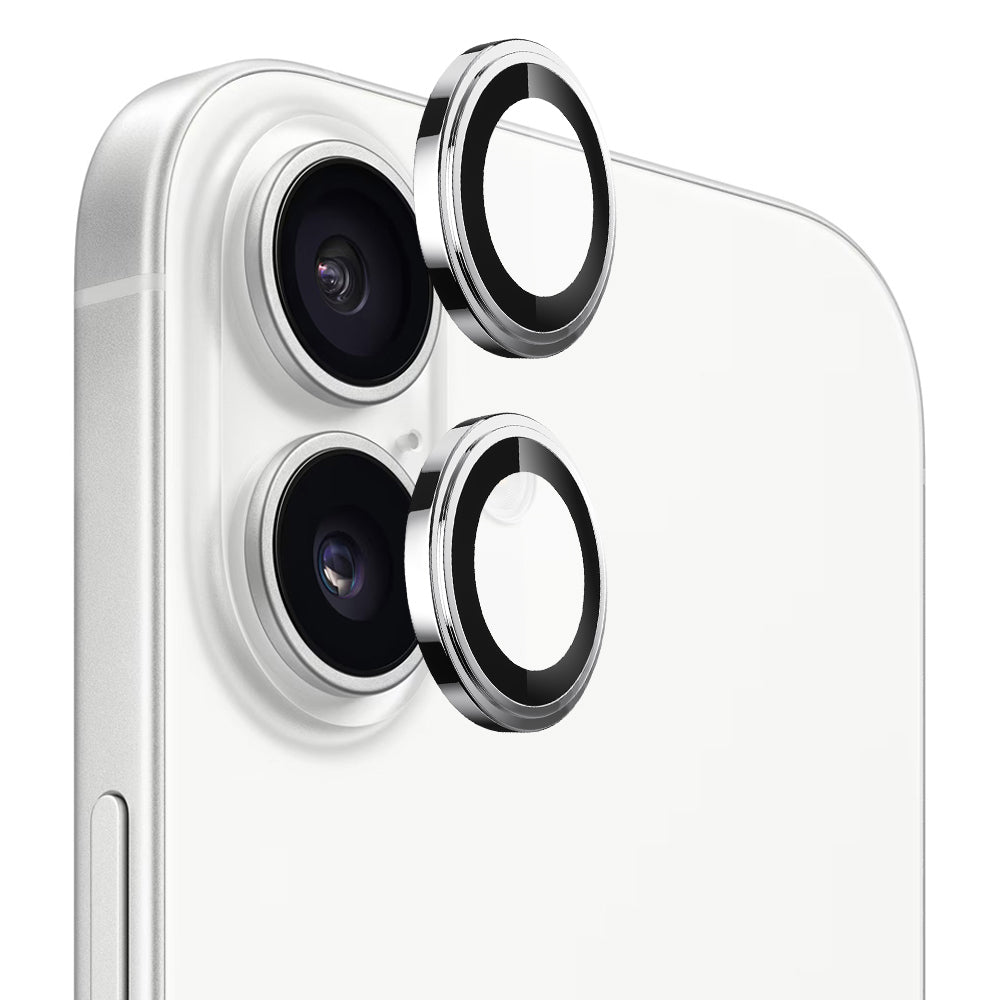 Folie de protectie Lito S+ Camera Glass compatibil cu iPhone 17, Argintiu