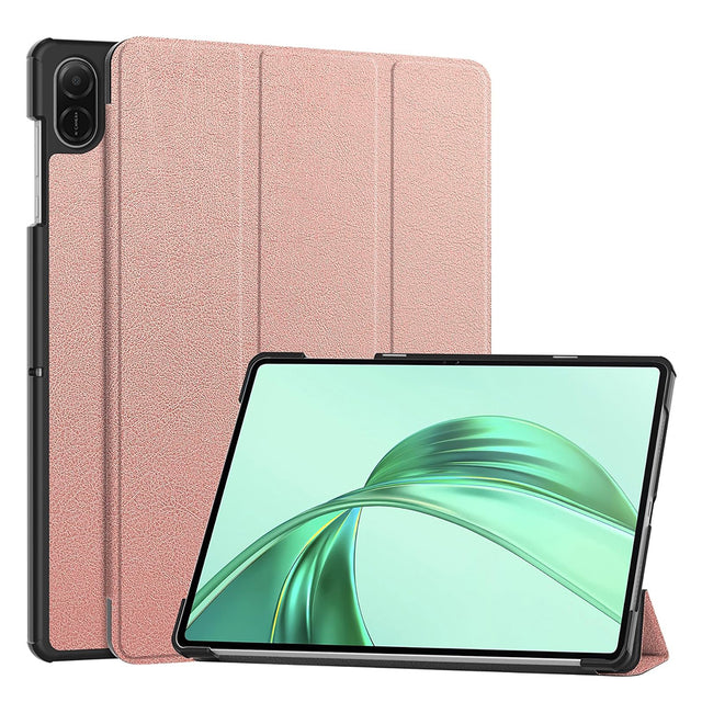 Husa de protectie tableta Techsuit FoldPro compatibil cu Honor Pad X8a, Roz Auriu