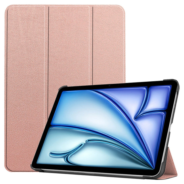 Husa de protectie tableta Techsuit FoldPro compatibil cu iPad Air 13 (2024) / Air 13 (2025) / Air 13 (2026), Roz Auriu