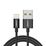 Cablu Ugreen (80823), USB to Lightning MFi, 2.4A, 2m, Negru