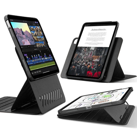 Husa de protectie tableta ESR Shift Magnetic compatibil cu iPad 10 (2022) 10.9 / 11 (2025) / 12 (2026), Negru
