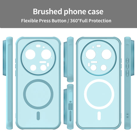 Husa de protectie Techsuit HaloFrost II MagSafe compatibil cu Xiaomi 17 Ultra, Verde Menta