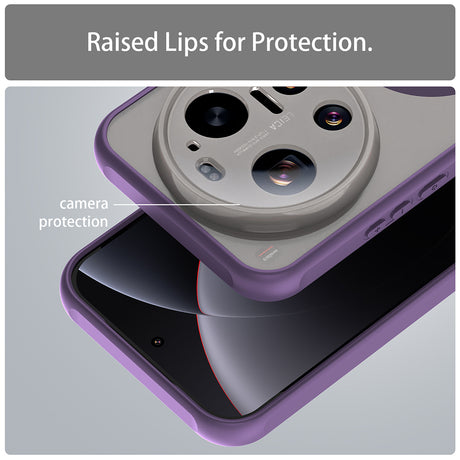 Husa de protectie Techsuit HaloFrost II MagSafe compatibil cu Xiaomi 17 Ultra, Mov