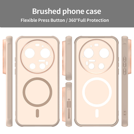 Husa de protectie Techsuit HaloFrost II MagSafe compatibil cu Xiaomi 17 Ultra, Auriu