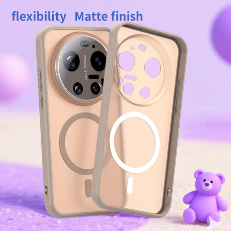 Husa de protectie Techsuit HaloFrost II MagSafe compatibil cu Xiaomi 17 Ultra, Auriu