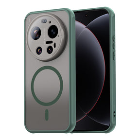 Husa de protectie Techsuit HaloFrost II MagSafe compatibil cu Xiaomi 17 Ultra, Verde