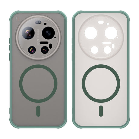 Husa de protectie Techsuit HaloFrost II MagSafe compatibil cu Xiaomi 17 Ultra, Verde