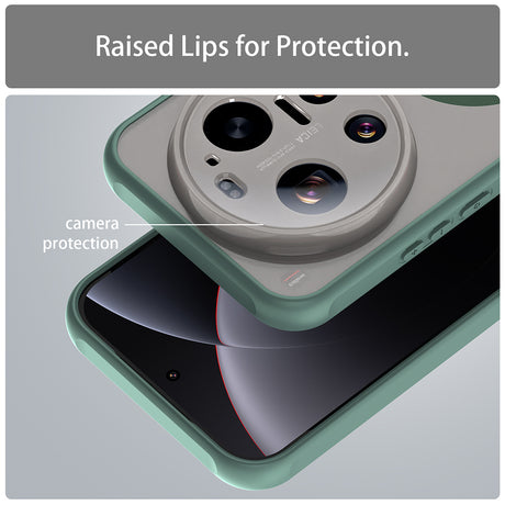 Husa de protectie Techsuit HaloFrost II MagSafe compatibil cu Xiaomi 17 Ultra, Verde