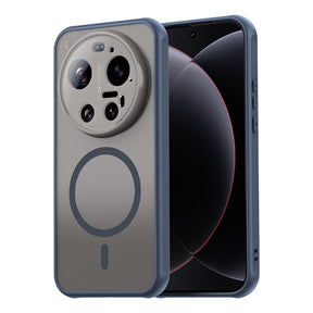 Husa de protectie Techsuit HaloFrost II MagSafe compatibil cu Xiaomi 17 Ultra, Bleumarin