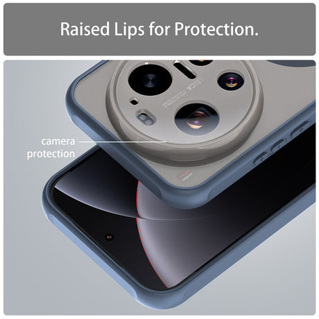 Husa de protectie Techsuit HaloFrost II MagSafe compatibil cu Xiaomi 17 Ultra, Bleumarin