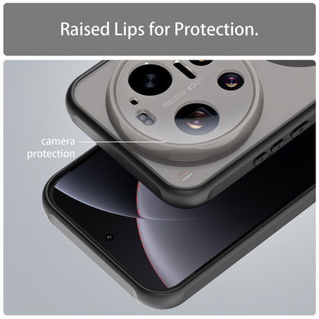 Husa de protectie Techsuit HaloFrost II MagSafe compatibil cu Xiaomi 17 Ultra, Negru