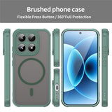 Husa de protectie Techsuit HaloFrost II MagSafe compatibil cu Xiaomi 17, Verde