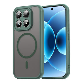 Husa de protectie Techsuit HaloFrost II MagSafe compatibil cu Xiaomi 17, Verde