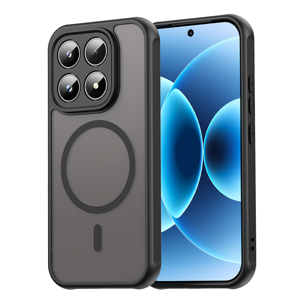 Husa de protectie Techsuit HaloFrost II MagSafe compatibil cu Xiaomi 17, Negru