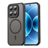 Husa de protectie Techsuit HaloFrost II MagSafe compatibil cu Xiaomi 17, Negru