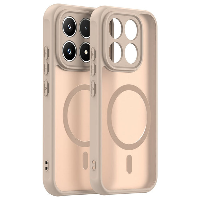 Husa de protectie Techsuit HaloFrost II MagSafe compatibil cu Xiaomi 17, Auriu