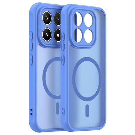 Husa de protectie Techsuit HaloFrost II MagSafe compatibil cu Xiaomi 17, Albastru Cer