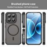Husa de protectie Techsuit HaloFrost II MagSafe compatibil cu Xiaomi 17, Albastru Cer