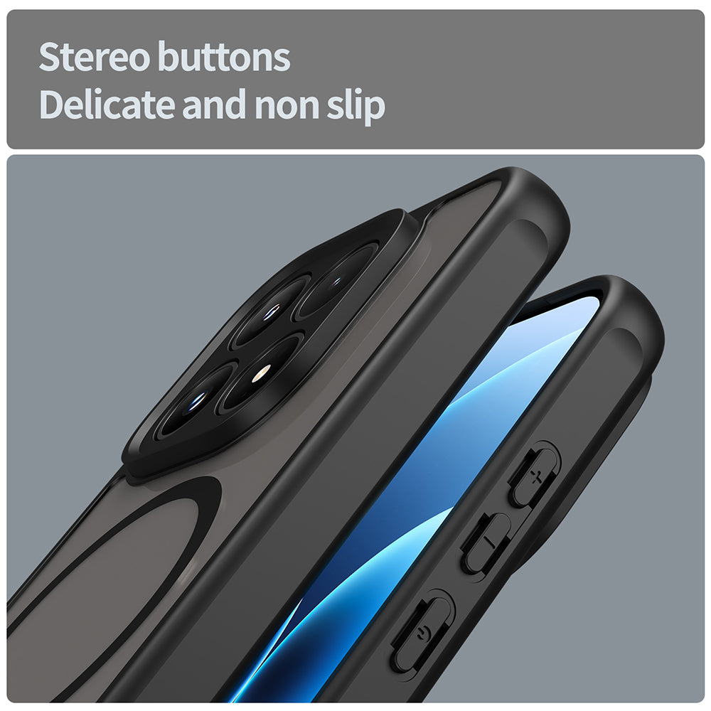 Husa de protectie Techsuit HaloFrost II MagSafe compatibil cu Xiaomi 17, Albastru Cer